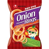 NONGSHIM ONION RINGS HOT  SPICY 40G X 20