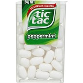 TIC TAC PEPPERMINT 24G X 24