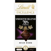 LINDT EXCELLENCE SMOOTH 70 COCOA 100G