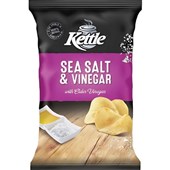 KETTLE SEA SALT  VINEGAR 90G X 12