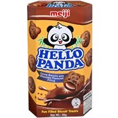 HELLO PANDA DOUBLE CHOCO 50G X 10