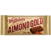 WHITTAKERS BAR ALMOND GOLD 45G X 50