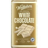 WHITTAKERS BLOCK WHITE CHOCOLATE  250G X 12