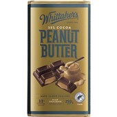WHITTAKERS BLOCK PEANUT BUTTER  250G X 12