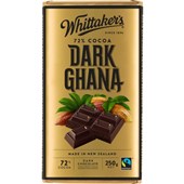 WHITTAKERS BLOCK DARK GHANA  250G X 12