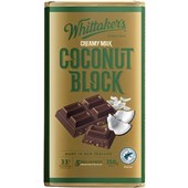 WHITTAKERS BLOCK COCONUT 250G X 12