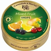 CH MIXED FRUIT DROPS 200G X10