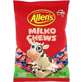 ALLENS MILKO CHEWS 800G X 6