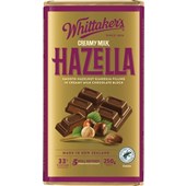 WHITTAKERS BLOCK HAZELLA 250G X 12