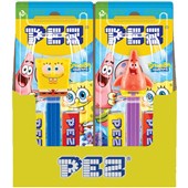 PEZ DISPENSER SPONGE BOB 17G X 6