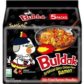 BULDAK HOT CHICKEN RAMEN 5PK X 140G