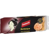 FANTASTIC RICE CRACKERS BBQ 100G X12