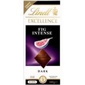 LINDT EXCELLENCE FIG INTENSE 100G X 20