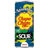 CHUPA CHUPS SPARKLING BLUEBERRY 250ML X 24