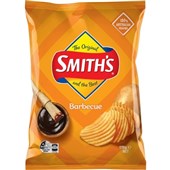 SMITHS CRINKLE BARBECUE 170G X 12