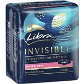 LIBRA INVISIBLE SUPER WINGS PADS 10S X 6
