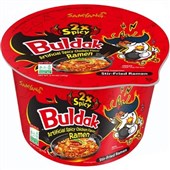 BULDAK HOT CHICKEN 2X SPICY BIG BOWL 105G X 16