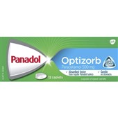 PANADOL OPTIZORB 500MG 12CAPS X 24