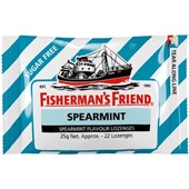 FISHERMANS FRIEND SPEARMINT SUGAR FREE 25G X12