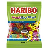 HARIBO SWEET  SOUR BEARS 140G X 14