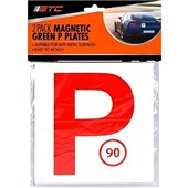 MAGNETIC RED P PLATES 2PK
