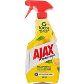 AJAX SPRAY N WIPE LEMON  CITRUS 500ML X 8