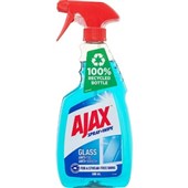 AJAX SPRAY N WIPE GLASS CLEANER 500ML X 8
