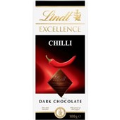 LINDT EXCELLENCE CHILLI 100G X 20