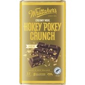WHITTAKERS BLOCK HOKEY POKEY CRUNCH 250G X 12