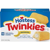 HOSTESS TWINKIES BANANA CAKE 385G X 10