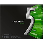 5 GUM RAIN SPEARMINT 15 STICKS X 10
