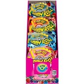PUSH POP GUMMY ROLL 40G X 8