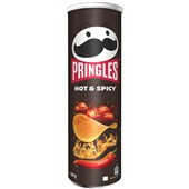 PRINGLES HOT  SPICY 165G X 19