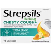STREPSILS CHESTY COUGH 16 LOZENGES X 6