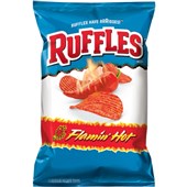 FRITO RUFFLES FLAMIN HOT 184G X 15