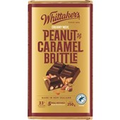 WHITTAKERS BLOCK PEANUT BRITTLE 250G X 12