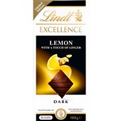 LINDT EXCELLENCE LEMON GINGER 100G X 20
