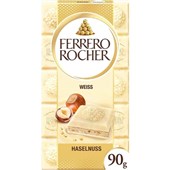 FERRERO ROCHER BLOCK WHITE 90G X 8