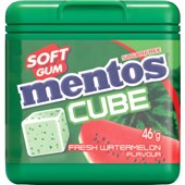 MENTOS CUBE WATERMELON 46G X 4