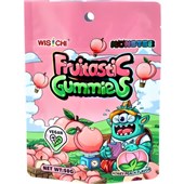 WISICHI FRUITASTIC PEACH CANDY 50G X 10