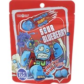 WISICHI MONSTER GUMMY SOUR BLUEBERRY 50G X 10