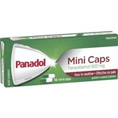PANADOL MINI CAPS 500MG 16 CAPLETS X 24