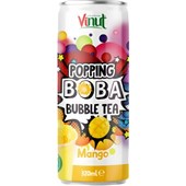 POPPING BOBBA BUBBLE TEA MANGO 320ML X 24
