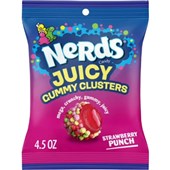 NERDS JUICED GUMMY CLUSTER STRAWBERRY 127G X 12