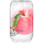 OKF SPARKING PEACH 350ML X 24