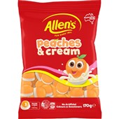 ALLENS PEACHES  CREAM 190G X 12