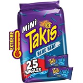 TAKIS MINI BLUE HEAT 35G X 25
