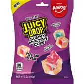 JUICY DROP GUMMY MYSTERY CUBE WILD BERRY 141G X 12