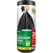 GARBAGE BAGS WTIES 56L X 20PC