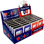 PLAYING CARDS PLASTIC 24PK